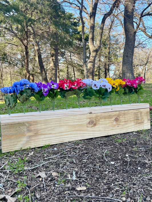 Custom Flower Boxes for Horse Jumps